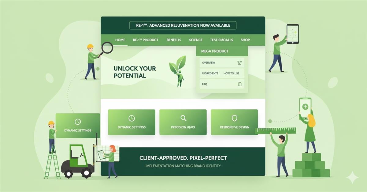 Shopify UI Enhancements & Custom Mega Menu